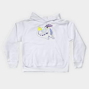 Bath Time Baby Dragon and Rubber Duckie Kids Hoodie